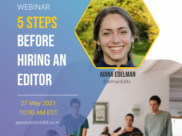 5 Steps Before Hiring an Editor