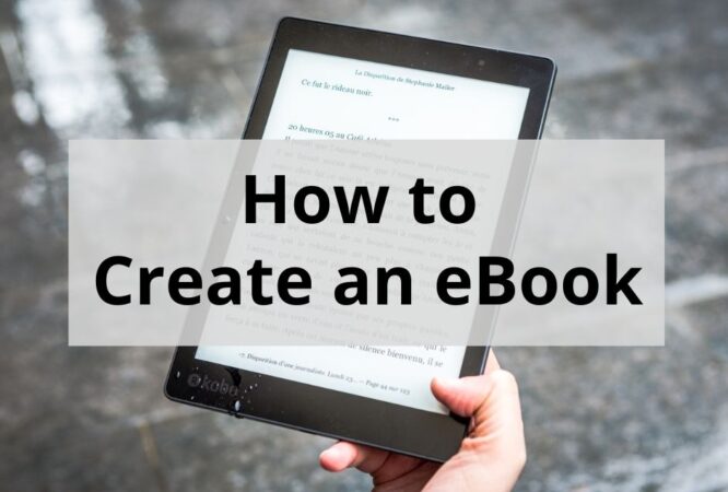 THE STEPS TO CREATE AN EBOOK (A TO Z)