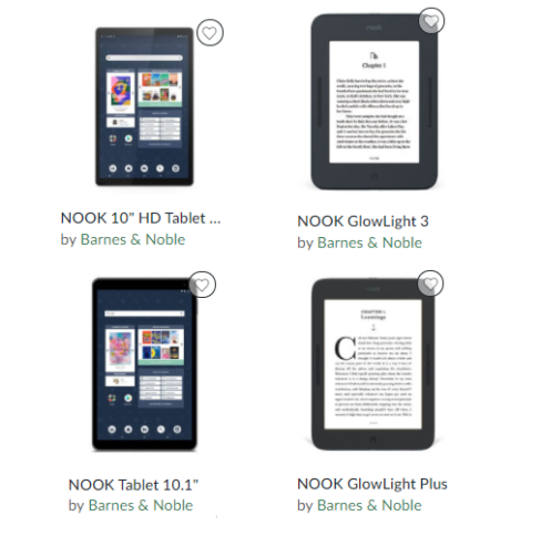 Nook ereaders