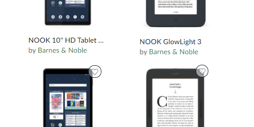 Nook ereaders