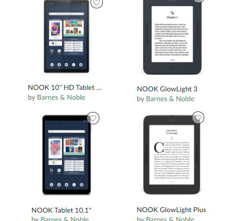 Nook ereaders