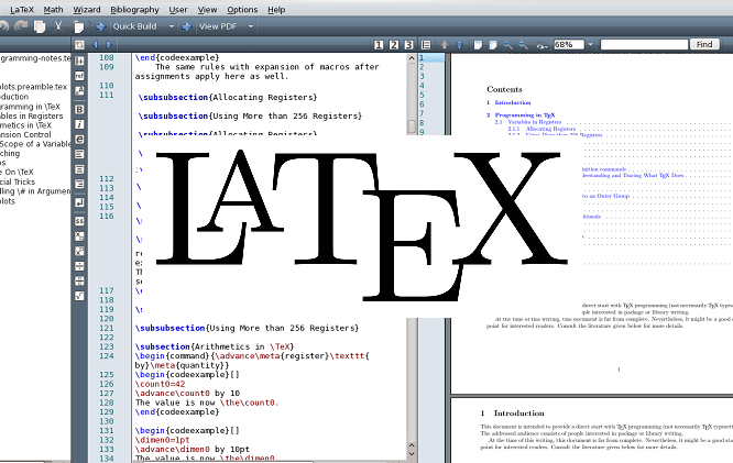 LaTeX editor insights that might be useful for your Business
