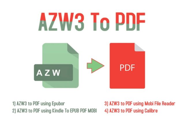 How To Convert AZW3 To PDF Format