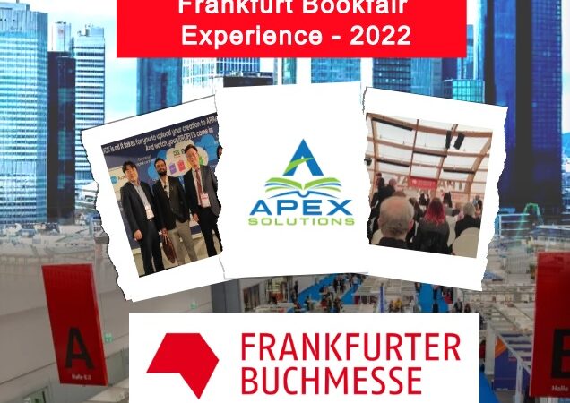 Apex Solutions Frankfurt Bookfair 2022 Experience!!!