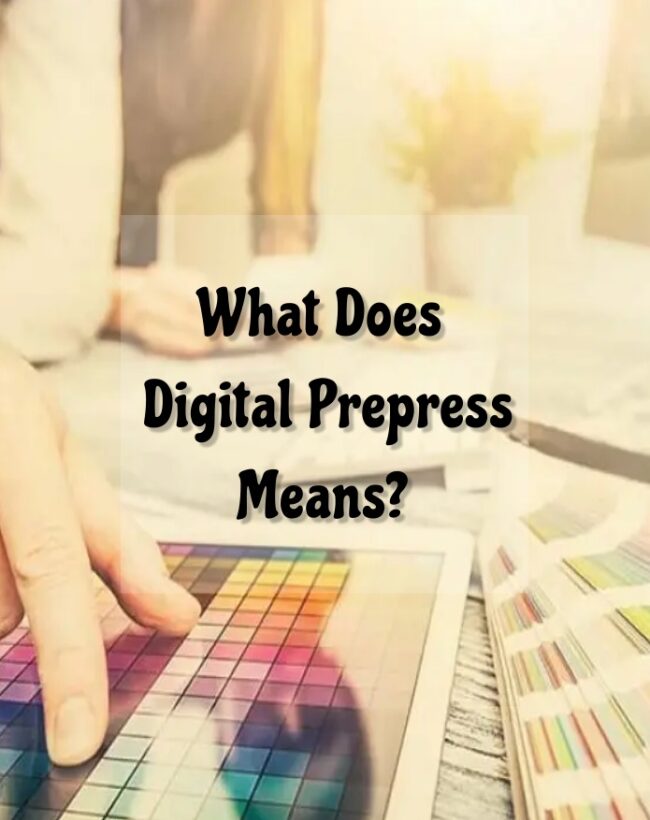 Digital Prepress - The Most Simplified Work Flow For Publishers