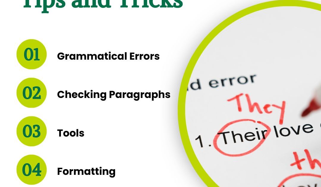 Perfect Your Writing With These Simple Proofreading Tips and Tricks